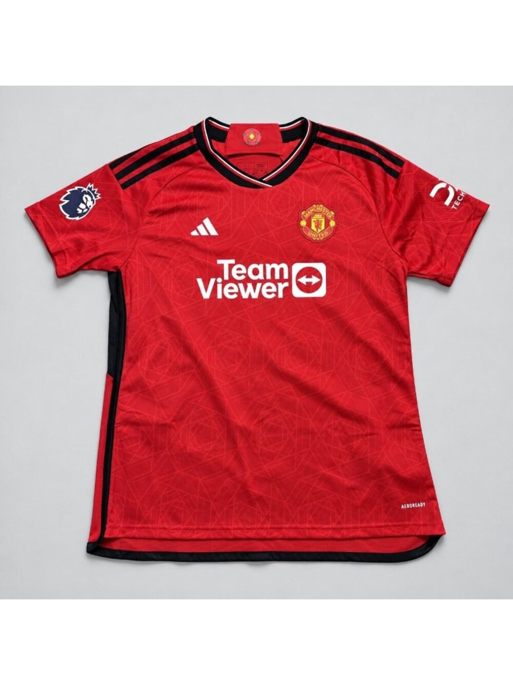 Manchester United 2023-24 Home Jersey Adidas Size L Jones #41 IP1735 Soccer